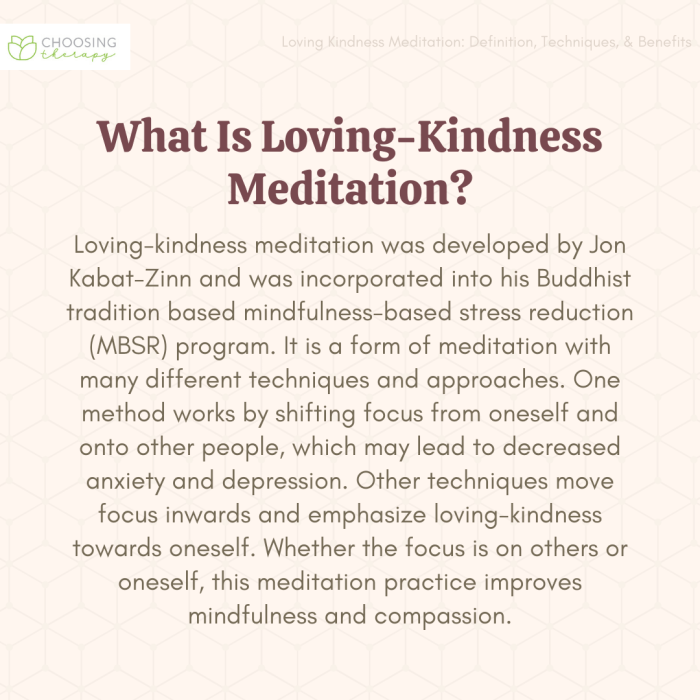 Kindness meditation loving heart healthy infographic infographics living american cpr association health