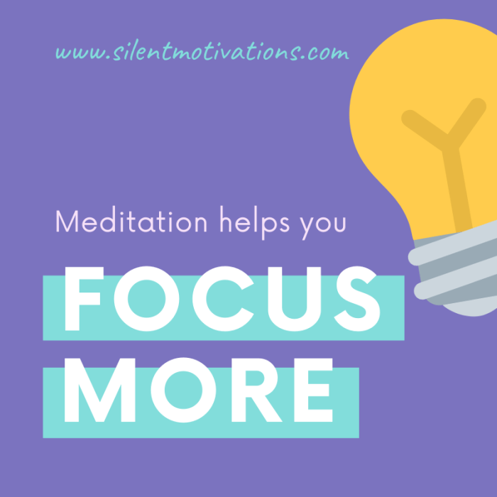 Meditation tips for improving focus