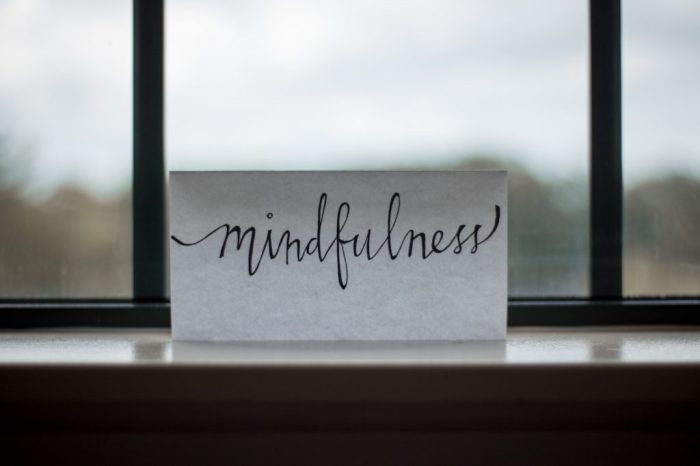 Mindfulness meditation for anxiety