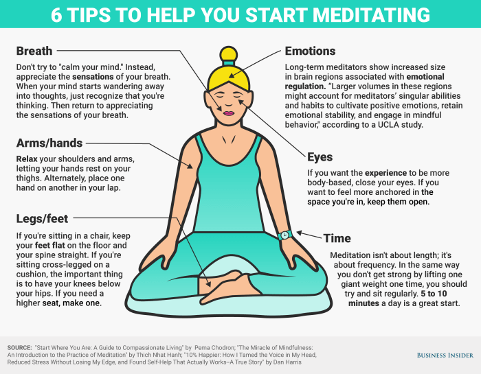 Meditation tips for improving focus