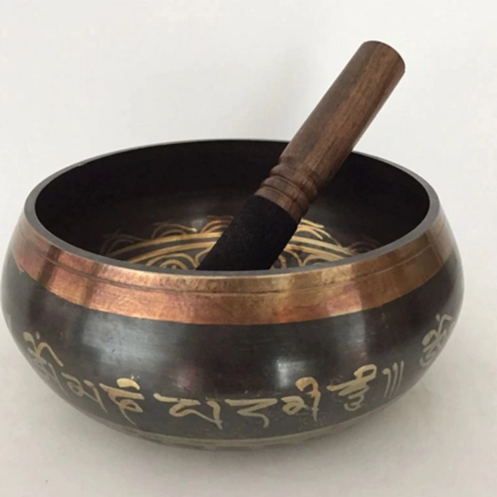 Singing bowl tibetan buddhist