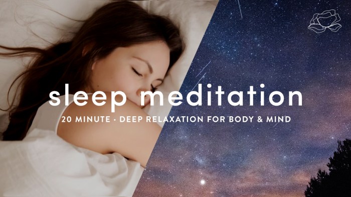 Guided sleep anxiety meditation meditations